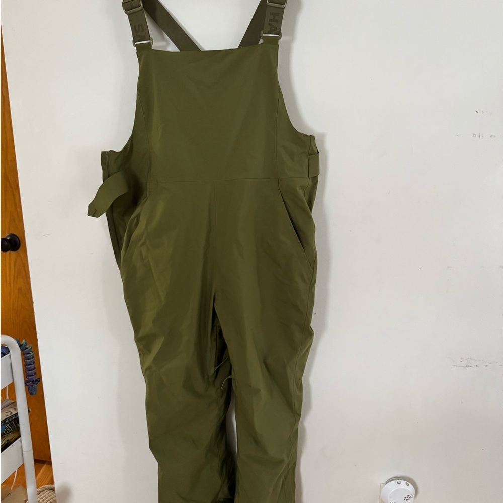 Halfdays Carson Bib in Olive